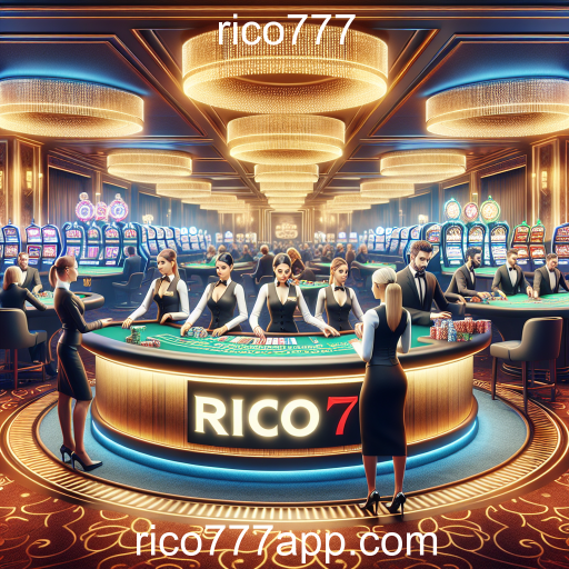 A Emoção do Cassino Ao Vivo no Rico777